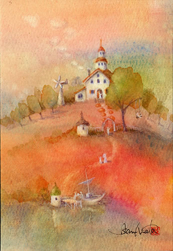 watercolor-dream-水彩画