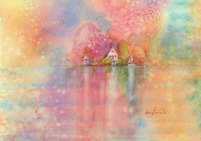 watercolor-dream-水彩画