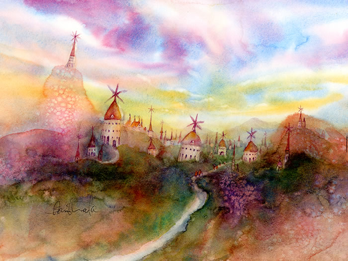 watercolor-dream-水彩画