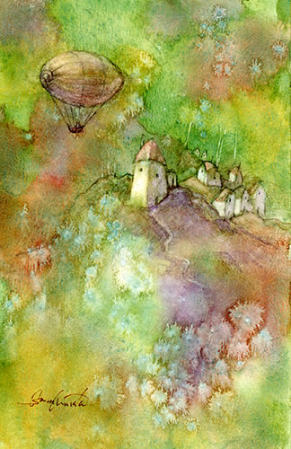 watercolor-dream-水彩画