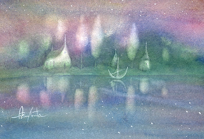 watercolor-dream-水彩画