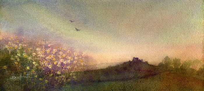 watercolor-land-水彩画