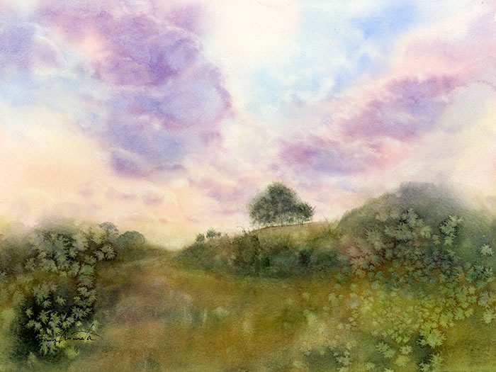 watercolor-land-水彩画