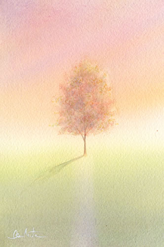 watercolor-tree-水彩画